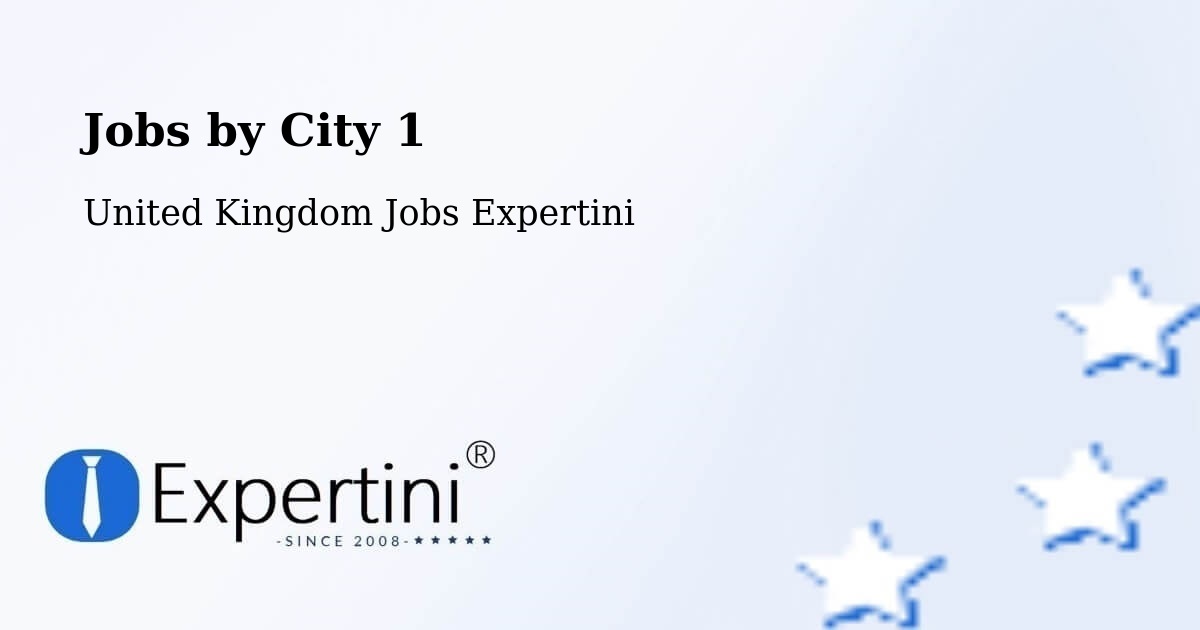 City Jobs in United Kingdom - Expertini
