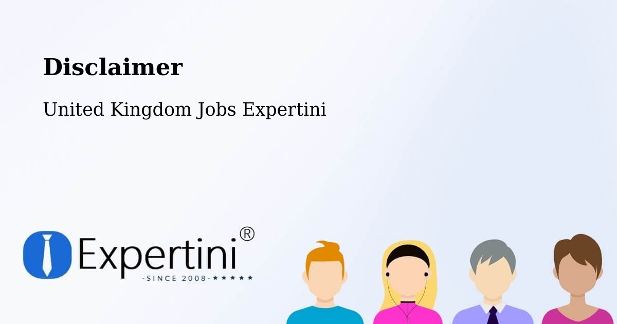 Disclaimer – Barnet - United Kingdom Jobs Expertini
