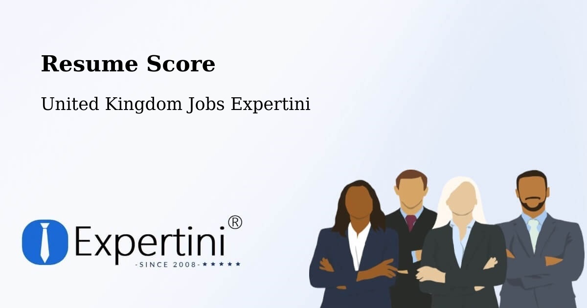 Resume Score & Job Description Match Tool – Barnet - United Kingdom Jobs Expertini